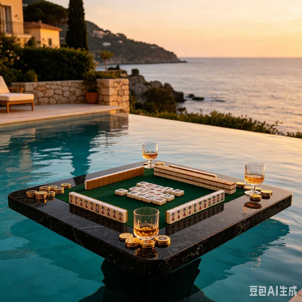 mahjong table mat