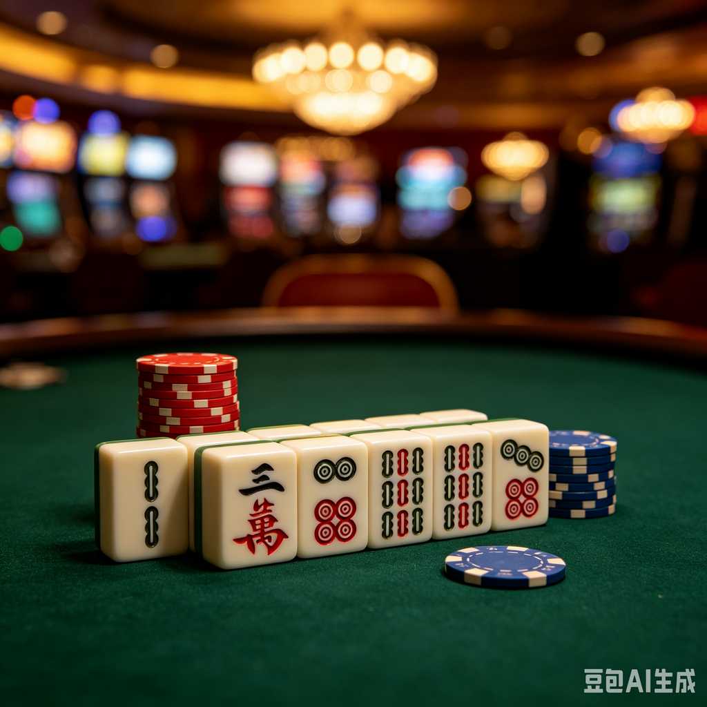 small portable mahjong set