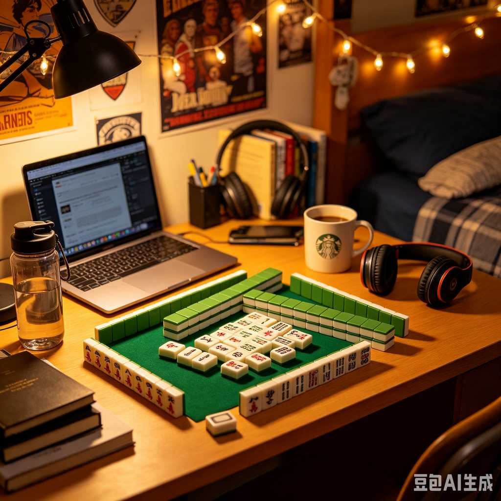 mahjong set for family game night