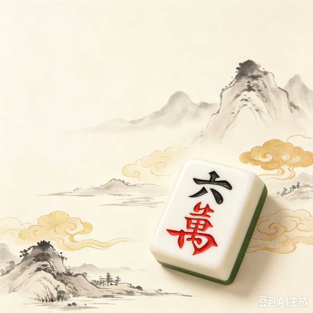 custom art mahjong set