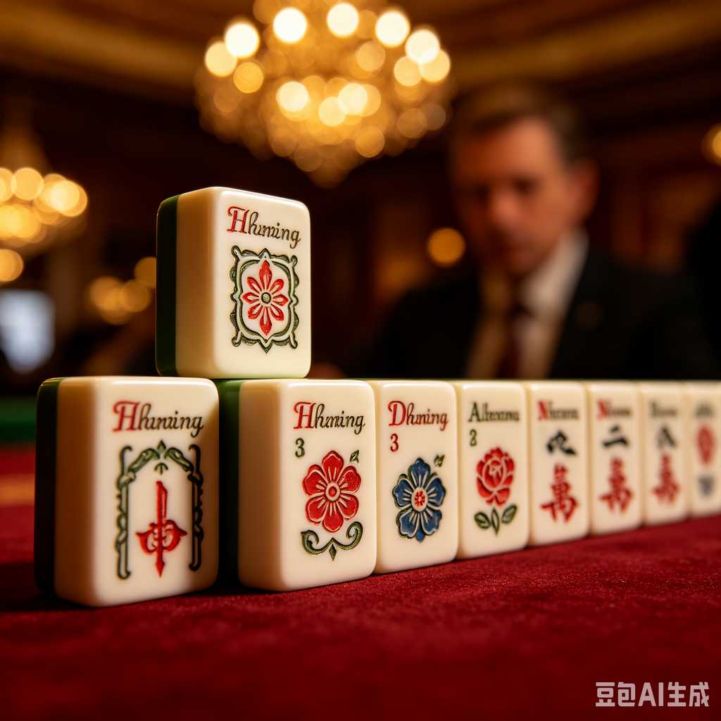sharp text engraving mahjong tiles