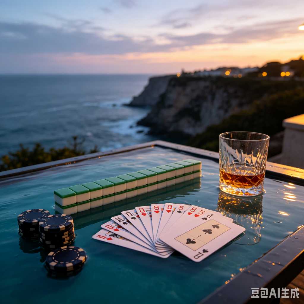 transparent mini mahjong set